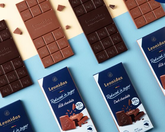 chocolat belge réduit en sucre