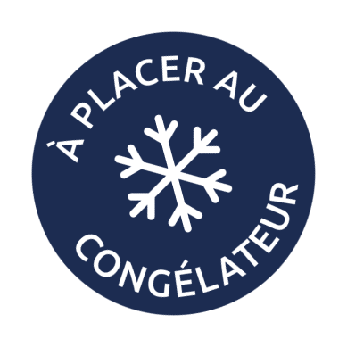 à placer au congélateur